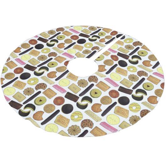 Britse koekjes Shortbrood Rich Tea Digestives Kerstboom Rok (Gekanteld)