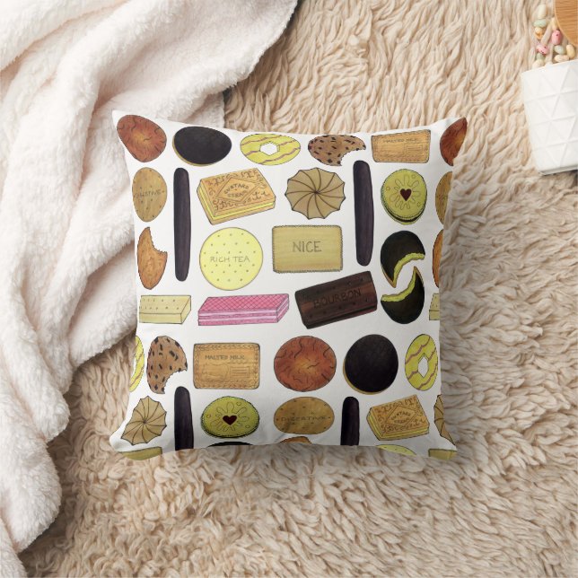 Britse koekjes Shortbrood Rich Tea Digestives Kussen (Deken)