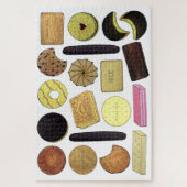 Britse koekjes Shortbrood Rich Tea Digestives Legpuzzel (Verticaal)