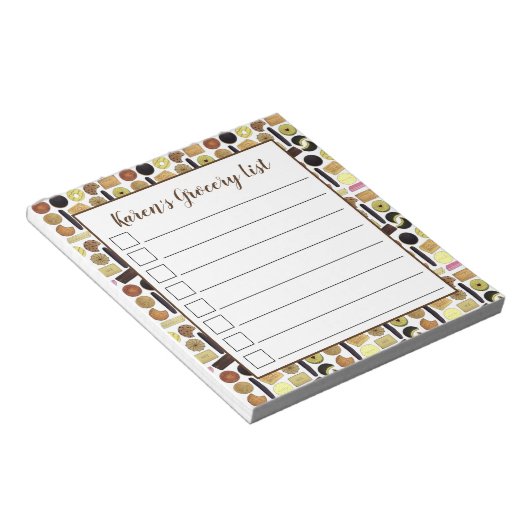 Britse koekjes Shortbrood Rich Tea Digestives Notitieblok (Schuin)