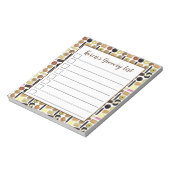 Britse koekjes Shortbrood Rich Tea Digestives Notitieblok (Linkerzijde)