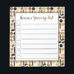 Britse koekjes Shortbrood Rich Tea Digestives Notitieblok<br><div class="desc">Het ontwerp bevat een assortiment van heerlijke Britse koekjes, zoals gembernoten, rijke thee, cacaocrèmes, chocolade bourbon, digestives, jaffakoekjes, roze wafeltjes, koekjes, koekjes, koekjes, gemoute melk, chocolade chips, korte broeken en nog veel meer. Ideaal voor theetijd! Dit ontwerp is ook beschikbaar op andere producten. Er zijn ook veel extra design beschikbaar...</div>