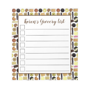 Britse koekjes Shortbrood Rich Tea Digestives Notitieblok