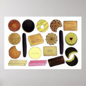 Britse koekjes Shortbrood Rich Tea Digestives Poster (Voorkant)