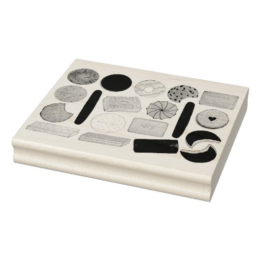 Britse koekjes Shortbrood Rich Tea Digestives Rubberstempel (Stempel)
