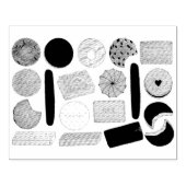 Britse koekjes Shortbrood Rich Tea Digestives Rubberstempel (Afrduk)