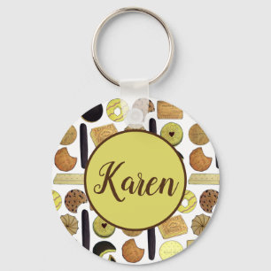 Britse koekjes Shortbrood Rich Tea Digestives Sleutelhanger
