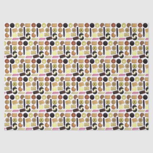 Britse koekjes Shortbrood Rich Tea Digestives Tissuepapier (Voorkant)