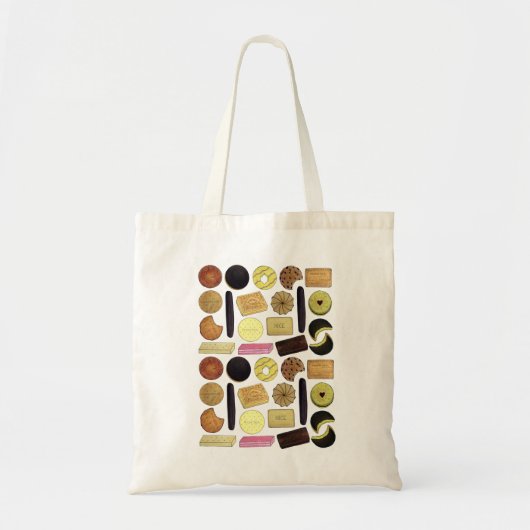 Britse koekjes Shortbrood Rich Tea Digestives Tote Bag (Voorkant)