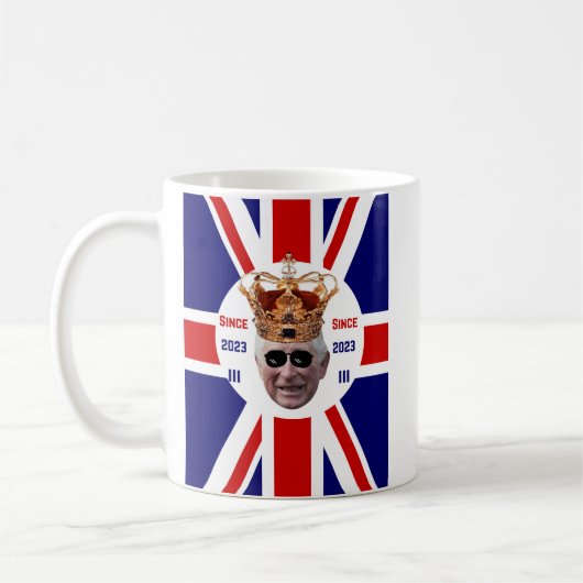 Britse koning Charles Coronation Koffiemok (Links)