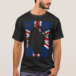 Britse koningin Vlag 2 T-shirt