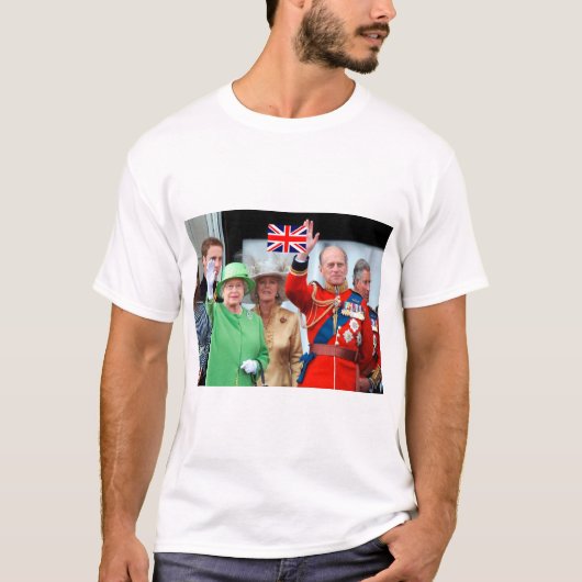 Britse Koninklijke Familie T-shirt (Voorkant)
