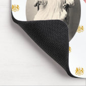 Britse koninklijke meisjes met wapenschild muismat (Hoek)