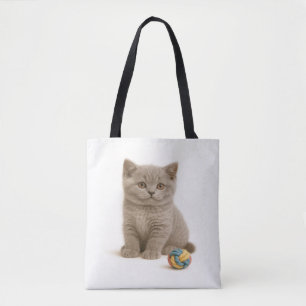 Britse Korthaar en Garen Ball Bliss Tote Bag