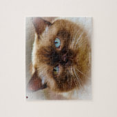 Britse Korthaar Kat Legpuzzel (Verticaal)