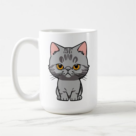 Britse Korthaar Koffiemok (Links)