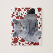 Britse kustkat legpuzzel (Verticaal)