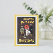 Britse laarzen en schoenen adverteren Briefkaart (Staand voorkant)