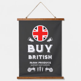 Britse Landbouw Steun Hangend Wandkleed