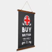 Britse Landbouw Steun Hangend Wandkleed (Gebogen)