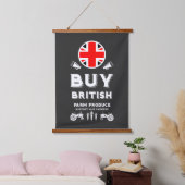 Britse Landbouw Steun Hangend Wandkleed (Slaapkamer)