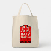 Britse landbouwsteun tote bag (Achterkant)