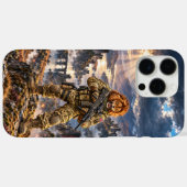 Britse Leeuw Tactical Warrior iPhone 16 Pro Max Ho Case-Mate iPhone Case (Achterkant (horizontaal))