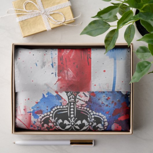 Britse Leeuwenkopvlag Tissuepapier (Geschenk)