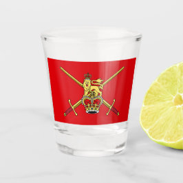 Britse leger (Britse strijdkrachten) Shot Glas