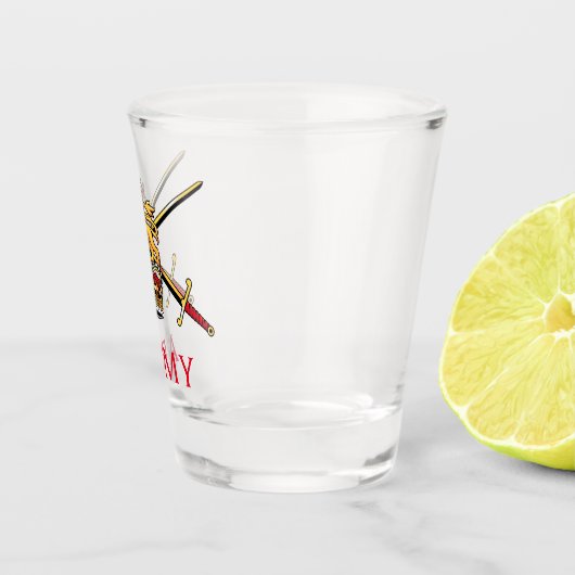 Britse leger Logo Shot Glas (Rechts)