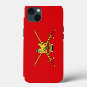 Britse leger vlag (niet-ceremonieel) iPhone 13 hoesje