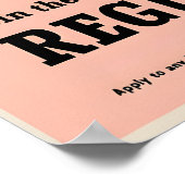 Britse Leger Wervingsfolder Sluit je aan bij de re Poster (Hoek)