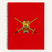 Britse legervlag notitieboek (Voorkant)