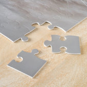 Britse Longhair Kitten - Chocolade, Zilveren Tabby Legpuzzel (Zijkant)