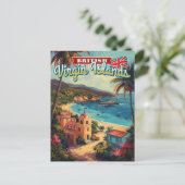 Britse Maagdeneilanden Briefkaart (Staand voorkant)