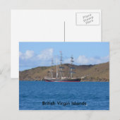 Britse Maagdeneilanden Briefkaart (Voorkant / Achterkant)