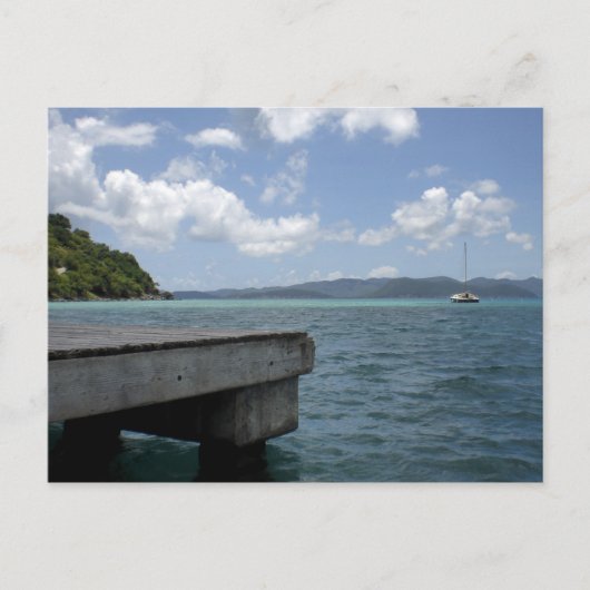 Britse Maagdeneilanden Briefkaart (Voorkant)