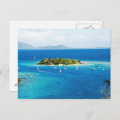 Britse Maagdeneilanden Briefkaart (Voorkant / Achterkant)