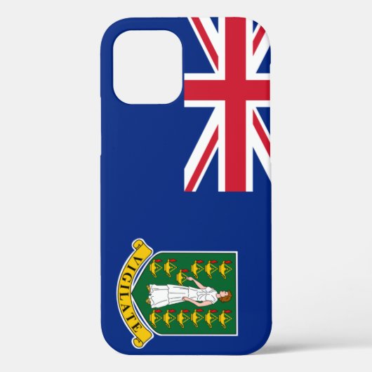 Britse Maagdeneilanden Case-Mate iPhone Case (Achterkant)
