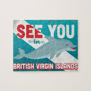 Britse Maagdeneilanden Dolphin -  BVI Legpuzzel
