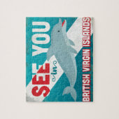 Britse Maagdeneilanden Dolphin - BVI Legpuzzel (Verticaal)