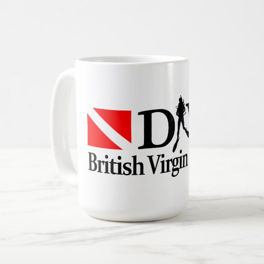 Britse Maagdeneilanden DV4 Koffiemok (Voorkant links)