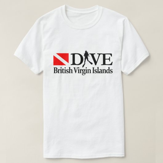 Britse Maagdeneilanden DV4 T-shirt (Design voorkant)