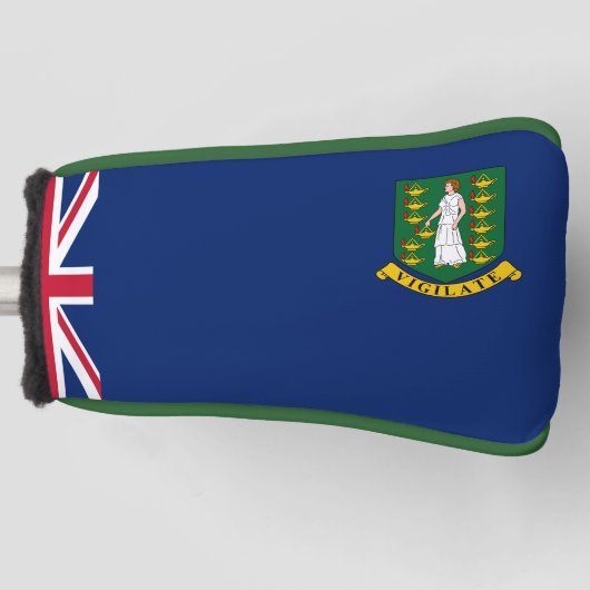 Britse Maagdeneilanden Golfheadcover (Voorkant)
