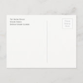 Britse Maagdeneilanden, Gorda, het Baths Beach Briefkaart (Achterkant)