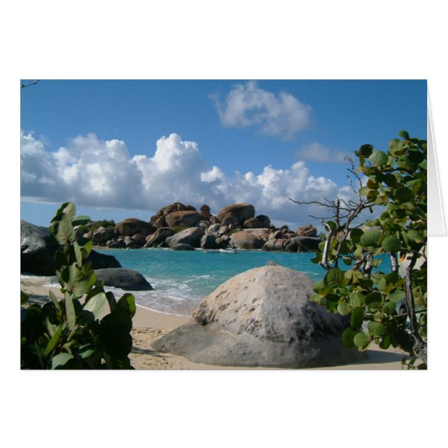 Britse Maagdeneilanden, Gordo, het Baths Beach (Voorkant Horizontaal)