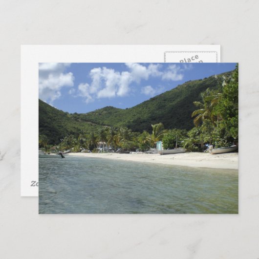 Britse Maagdeneilanden - Jost Briefkaart (Voorkant / Achterkant)