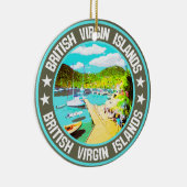 Britse Maagdeneilanden Keramisch Ornament (Rechts)