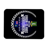 Britse Maagdeneilanden Magneet (Horizontaal)