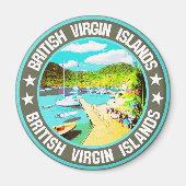 Britse Maagdeneilanden Magneet (Voorkant)